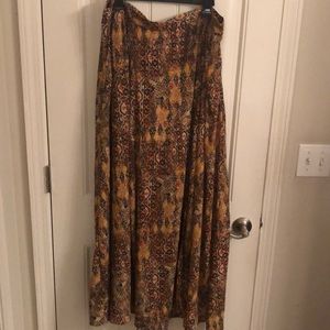 Lane Bryant Maxi Skirt